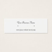 Carte de visite maigre (Devant)