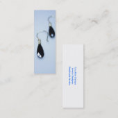 Carte de visite maigre de bijoux (Devant / Derrière)