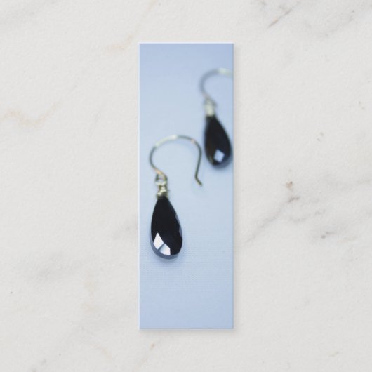 Carte de visite maigre de bijoux (Devant)