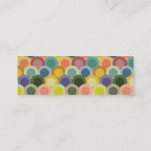 Carte de visite maigre de rétros cercles (Dos)