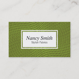 Carte De Visite Maillage   Vert