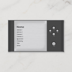 Carte De Visite Maille en métal