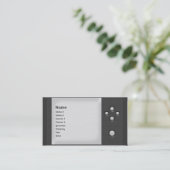 Carte De Visite Maille en métal (Debout devant)