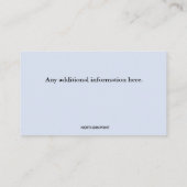 Carte De Visite Main agricole modifiable (Dos)