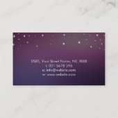 Carte De Visite Main de guérison - Chakras - Lotus Petal Business  (Dos)