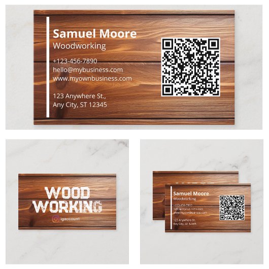 Carte De Visite Main-d'oeuvre de scierie professionnelle