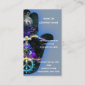 Carte De Visite Main Fatima Spirituelle, Mystique (Dos)