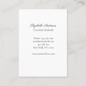 Carte De Visite Main tenant un bébé - Illustration d'art en ligne (Dos)