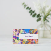 Carte De Visite Main tirée par EDDArt - Échelle de rêve 1 (Debout devant)