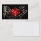 Carte De Visite MAINS+cadeaux (Devant / Derrière)