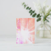 Carte De Visite Mains curatives d'énergie de *~* émettant l'amour (Debout devant)