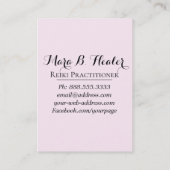 Carte De Visite Mains curatives d'énergie de *~* émettant l'amour (Dos)