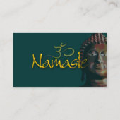 Carte de visite, Mains de guérison (Dos)