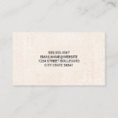 Carte De Visite Mains de guérison | Acupuncture | Réflexologie (Dos)