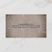 Carte De Visite Mains de guérison | Arrière - plan textuel (Dos)