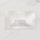 Carte De Visite Mains de guérison de l'énergie - Chakras (Dos)