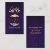 Carte De Visite Mains de guérison - Thérapie énergétique (Devant / Derrière)