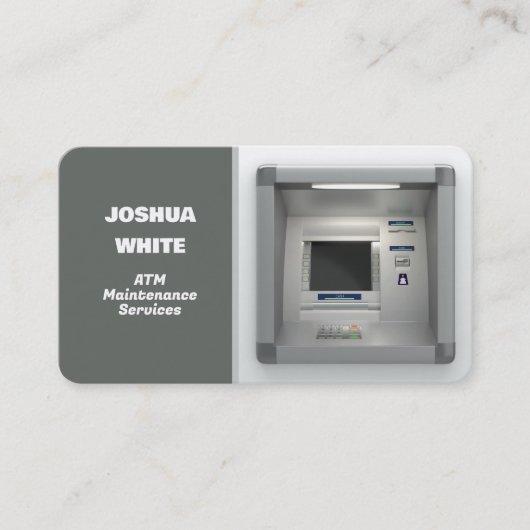 Carte De Visite Maintenance ATM (Devant)