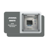 Carte De Visite Maintenance ATM