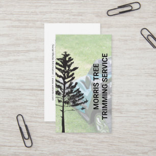Carte De Visite Maintenance de l'arbre   Paysage   tondeuse