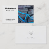 Carte De Visite Maintenance des vélos (Devant / Derrière)