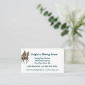 Carte De Visite Maintenance du service de réparation manuel person (Debout devant)