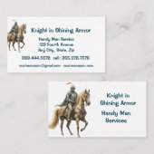 Carte De Visite Maintenance du service de réparation manuel person (Devant / Derrière)