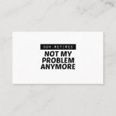 CARTE DE VISITE MAINTENANT RETIRÉE (Devant)