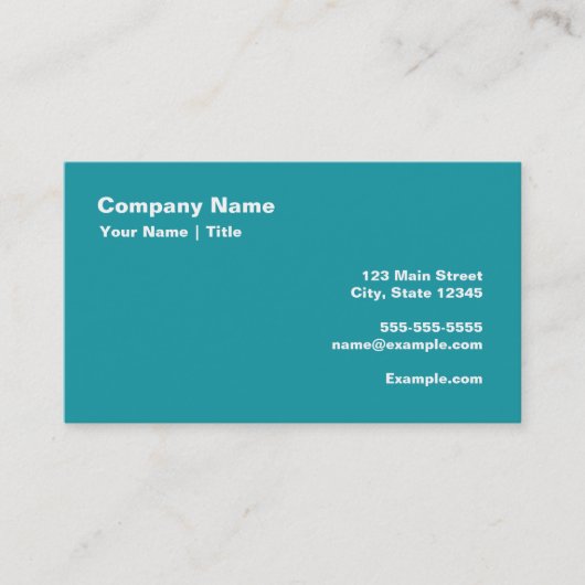 Carte De Visite Maintenez calme et le chant OM (Devant)