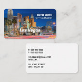 Carte De Visite Maire de ville (Devant / Derrière)