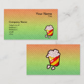 Carte De Visite Maïs éclaté (Devant / Derrière)