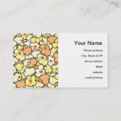 Carte De Visite Maïs éclaté de bande dessinée (Dos)