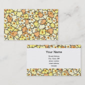 Carte De Visite Maïs éclaté de bande dessinée (Devant / Derrière)