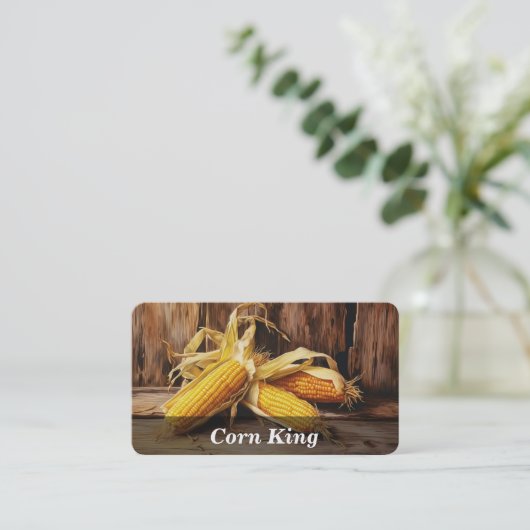 Carte De Visite Maïs / Maïs (Debout devant)