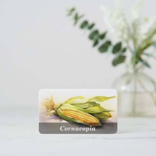 Carte De Visite Maïs / Maïs (Debout devant)