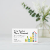 Carte De Visite Maison (Debout devant)