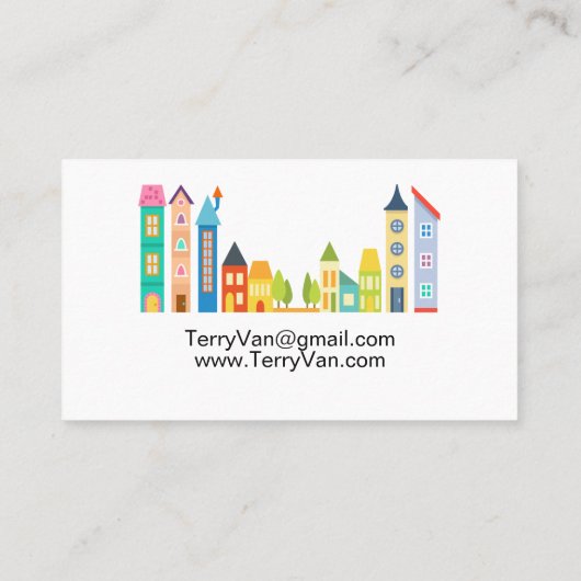 Carte De Visite Maison (Dos)