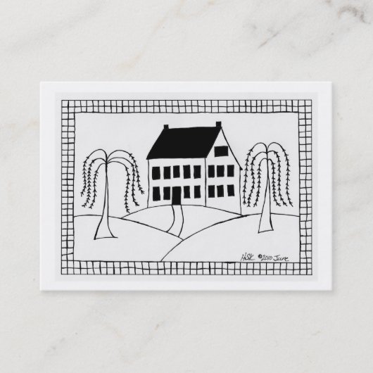 Carte De Visite Maison (Devant)