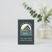 Carte De Visite Maison à louer (Debout devant)