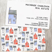 Carte De Visite Maison aquarelle