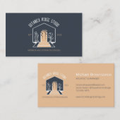 Carte De Visite Maison botanique de l'architecte Brown de la Marin (Devant / Derrière)