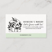 Carte De Visite Maison Boutique Nursery Moderne Abstrait (Devant)