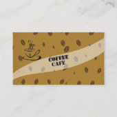 Carte De Visite Maison de café haut de gamme simple (Devant)