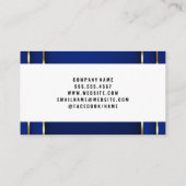 Carte De Visite Maison de construction architecturale (Dos)