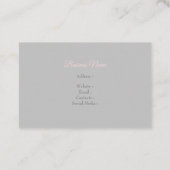 Carte De Visite Maison de Fairy et Fairy (Dos)