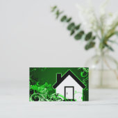 Carte De Visite maison de haute fidélité (Debout devant)