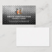 Carte De Visite Maison de l'équipement de construction | Arrière - (Devant / Derrière)