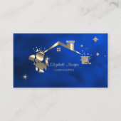Carte De Visite Maison de ménage professionnelle Royal Blue (Devant)