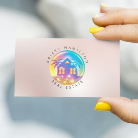 Carte De Visite maison de plage B'N'B immobilier