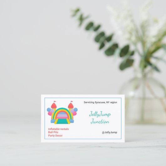 Carte De Visite Maison de rebond (Debout devant)